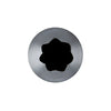 Douille inox cannelée 7 dents Ø1,8cm