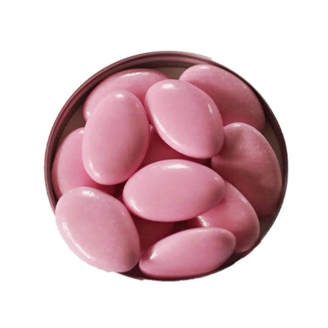 Dragées au chocolat roses