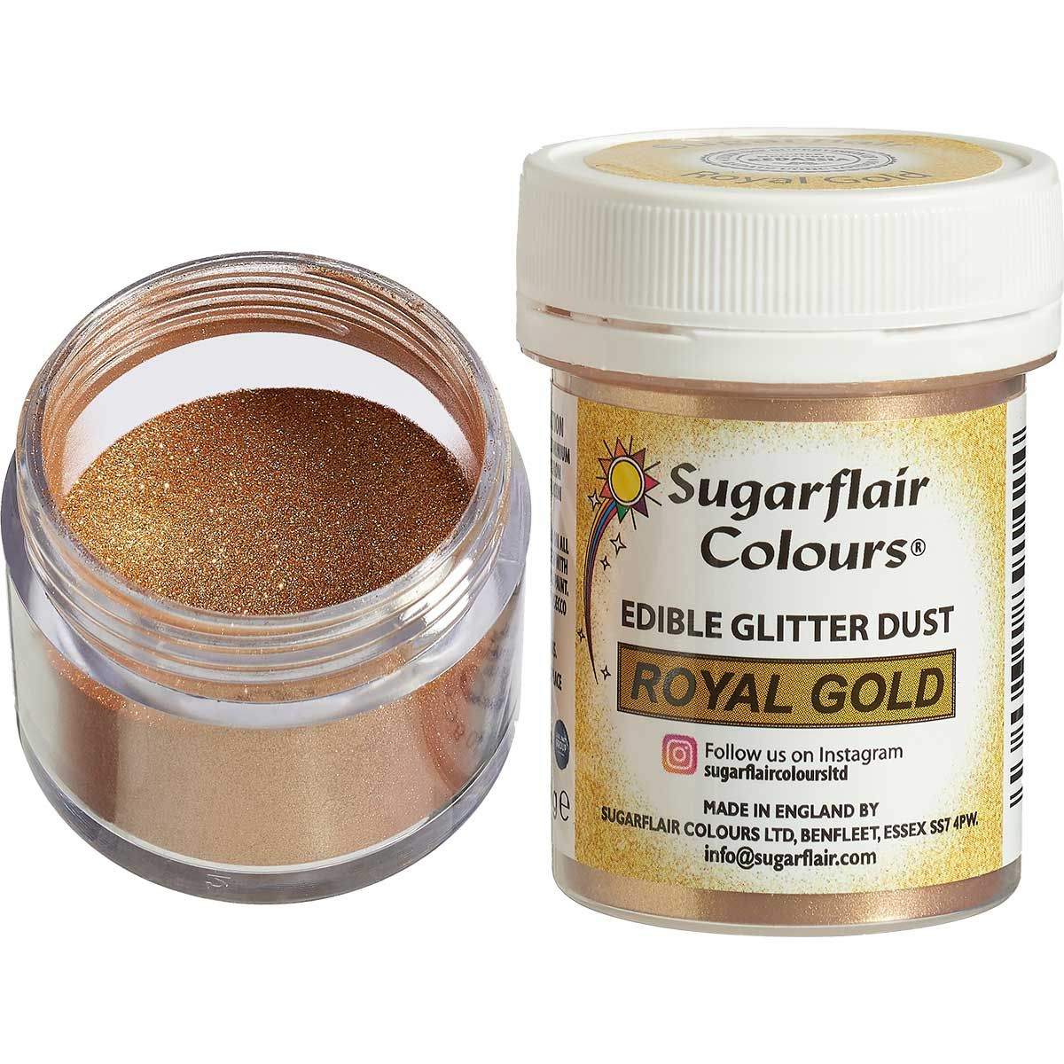 Poudre lustrante Blush or royal Sugarflair