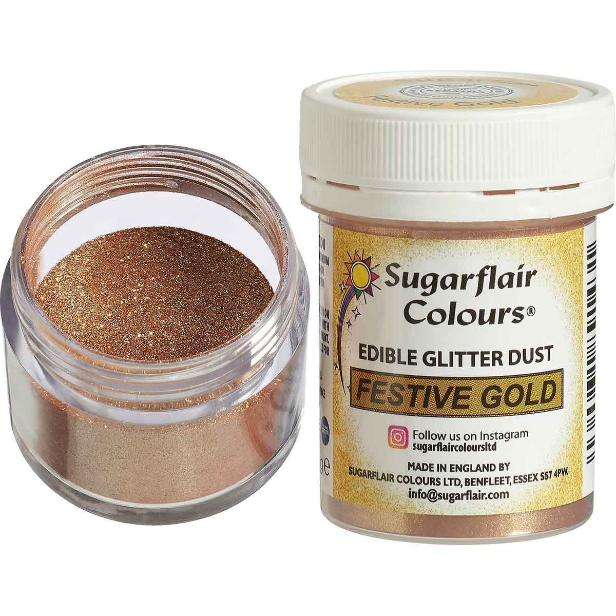 Colorant lustrant or festif Sugarflair