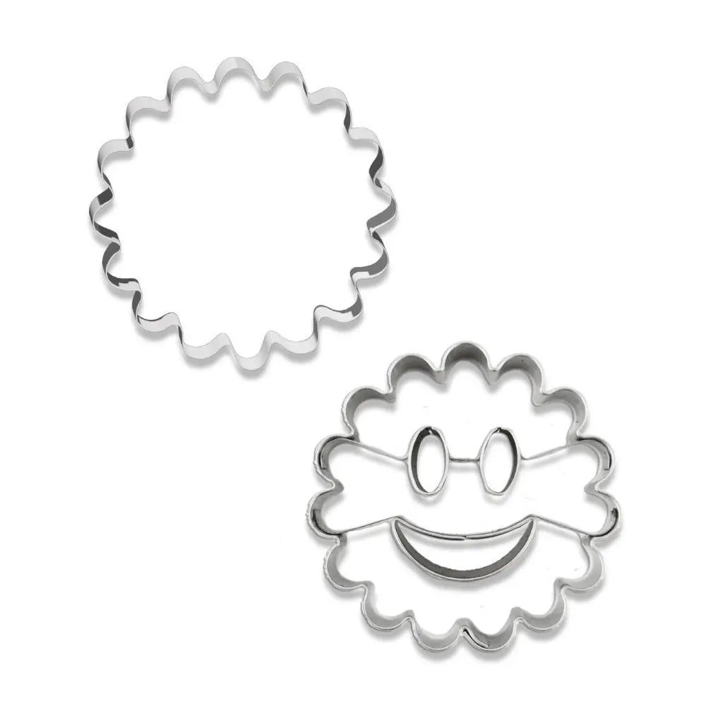 Emporte-pièces biscuits sourire smiley x2 ScrapCooking