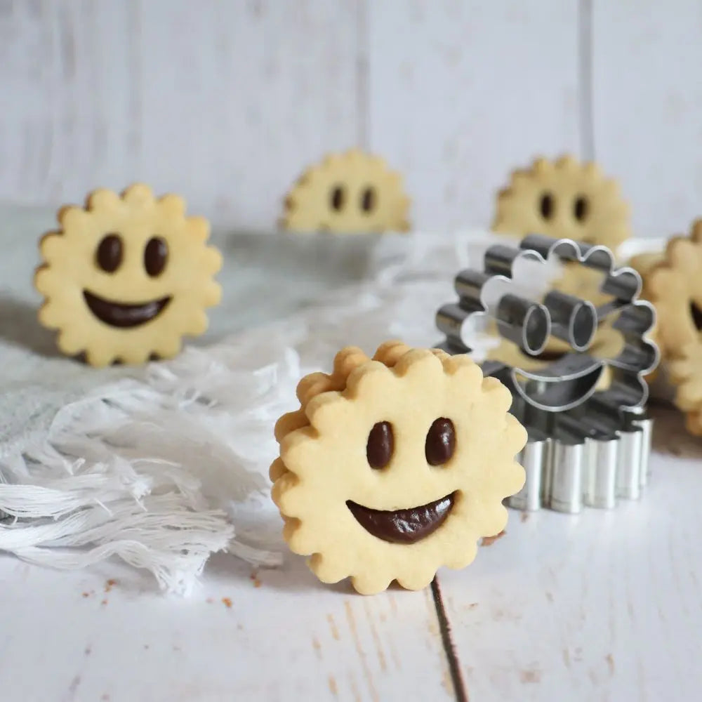 Emporte-pièces biscuits sourire smiley x2 ScrapCooking
