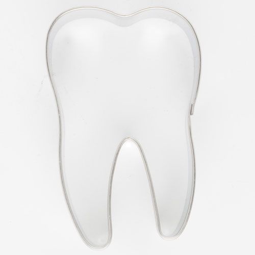 Emporte-pièce dent 6 x 3,5 cm