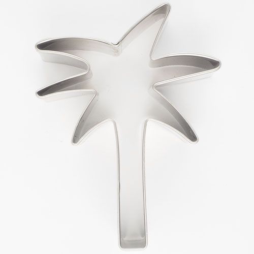 Emporte-pièce palmier inox 8 x 6 cm