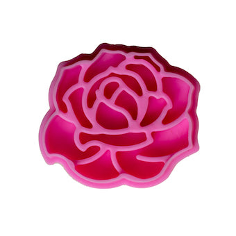 Empreinte motif rose pour biscuits et pâte à sucre
