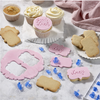 Empreinte Sweet lettres et chiffres 66 pièces