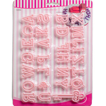 Empreinte lettres majuscules