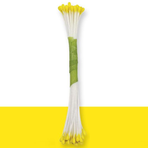 Étamines fines jaunes x50 JEM