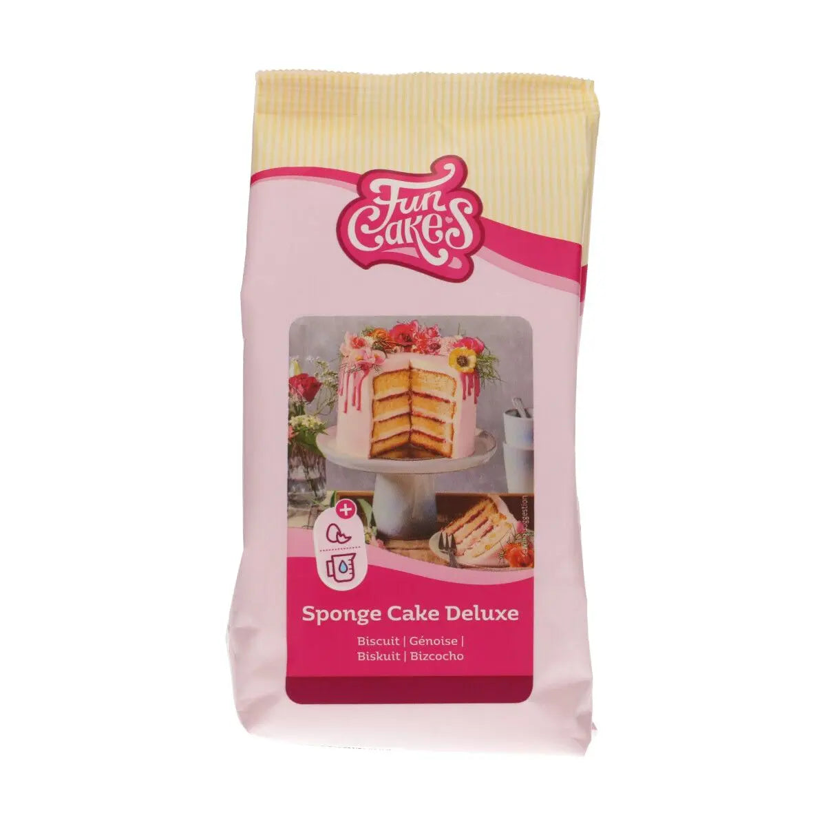 Préparation pour sponge cake génoise FunCakes