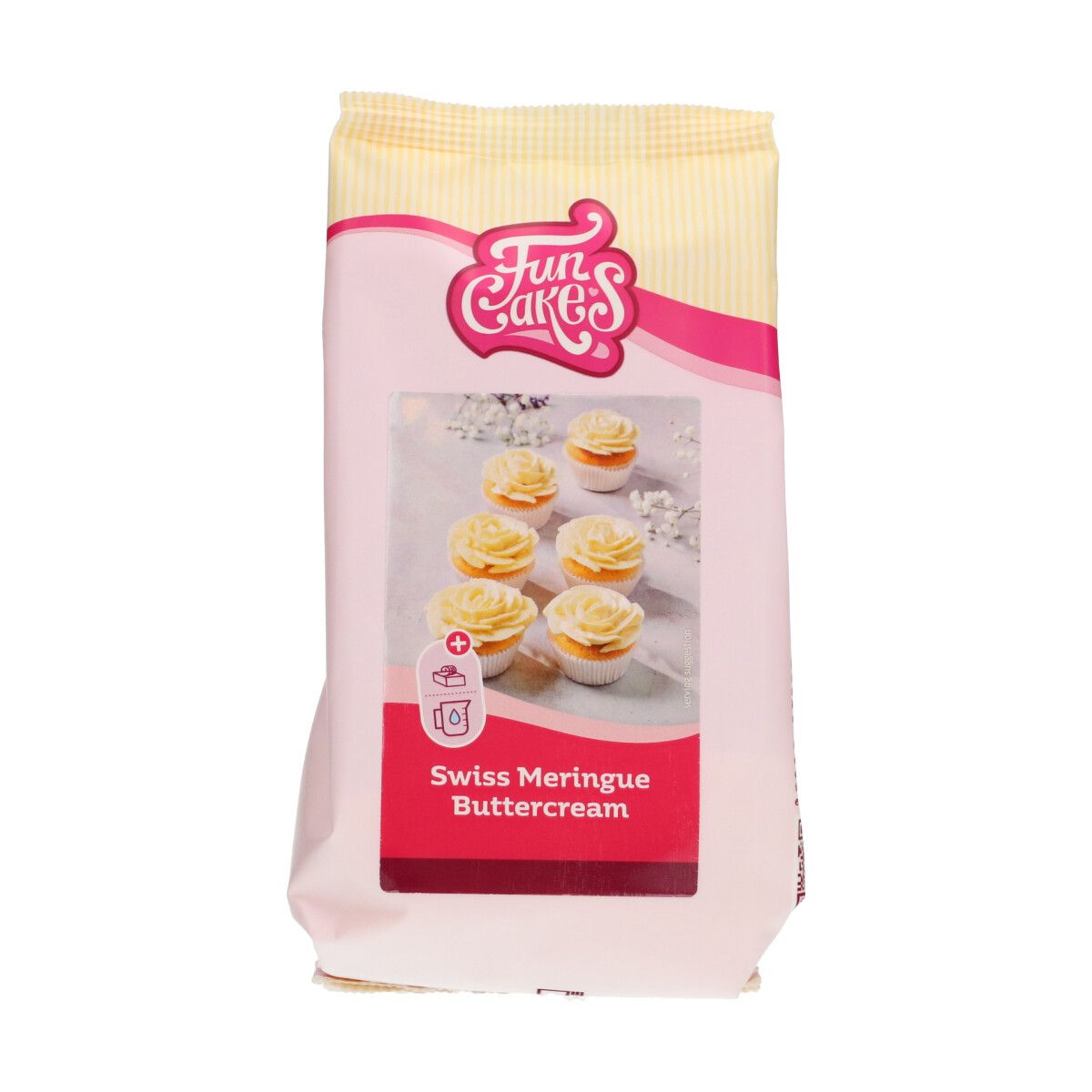 Préparation crème au beurre meringue suisse 400 g FunCakes