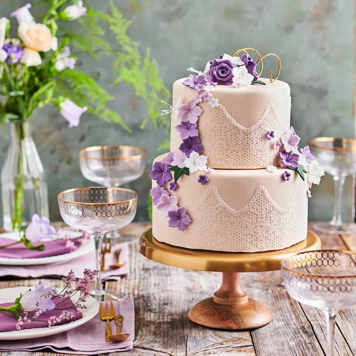 Préparation pour dentelle blanche sans gluten FunCakes