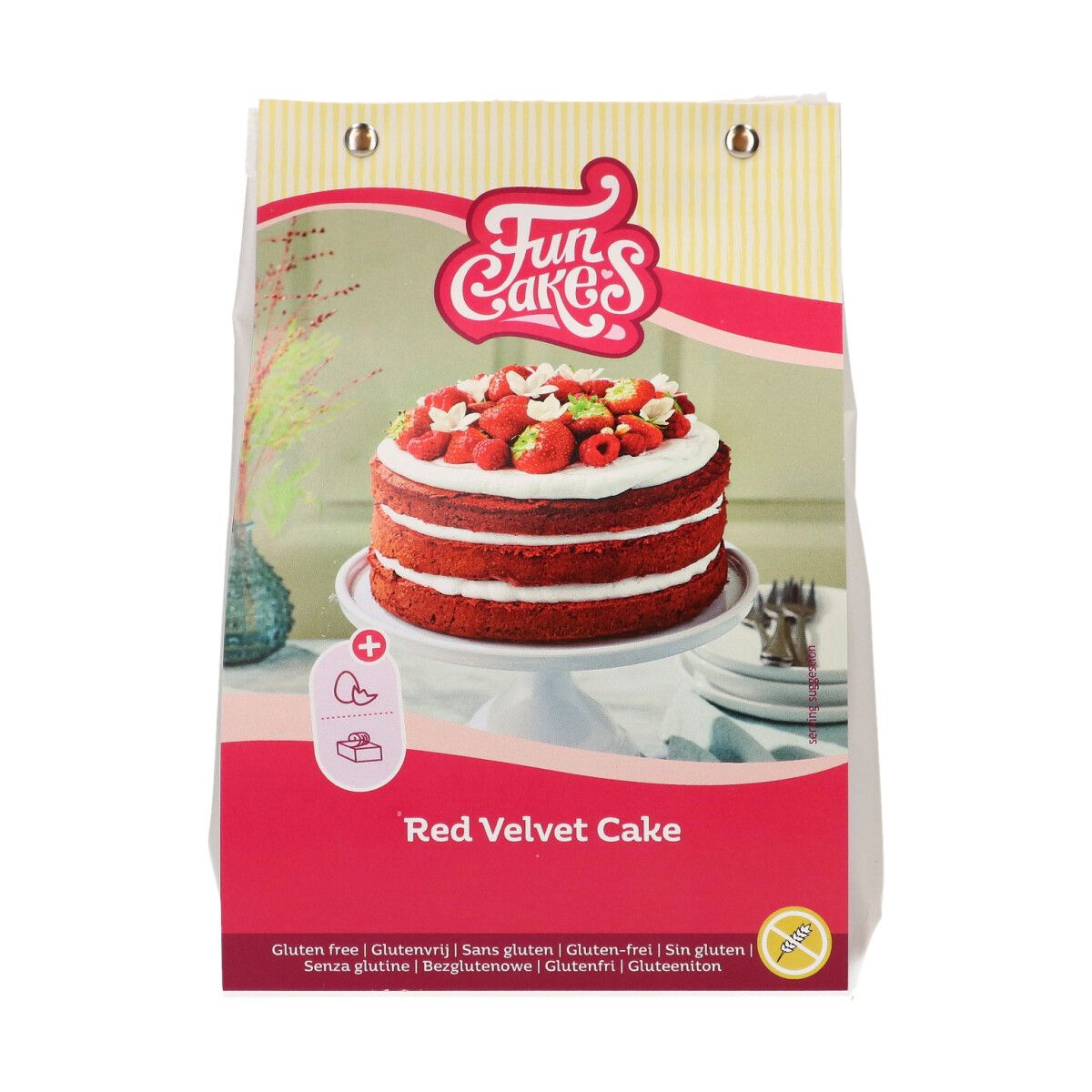 Préparation pour red velvet cake 400 g FunCakes