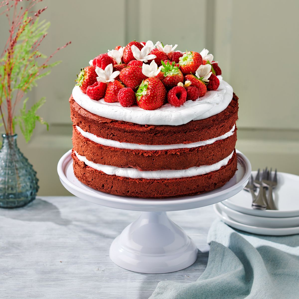 Préparation pour red velvet cake 400 g FunCakes