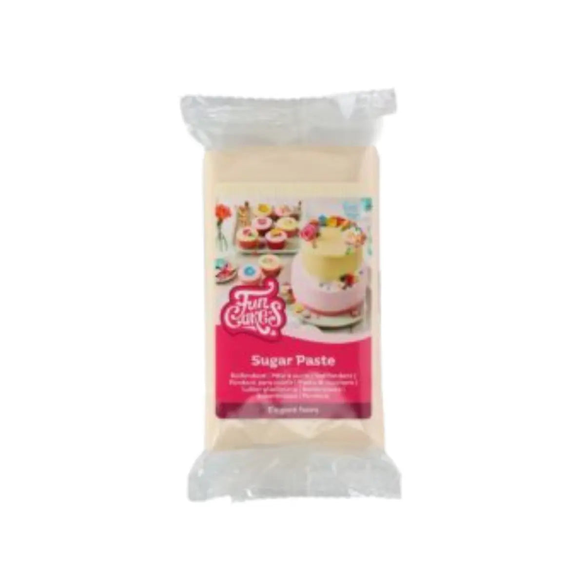 Pâte à sucre ivoire 250 g FunCakes