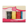 Pâte à Sucre Multipack Couleurs primaires 5x100g Funcakes