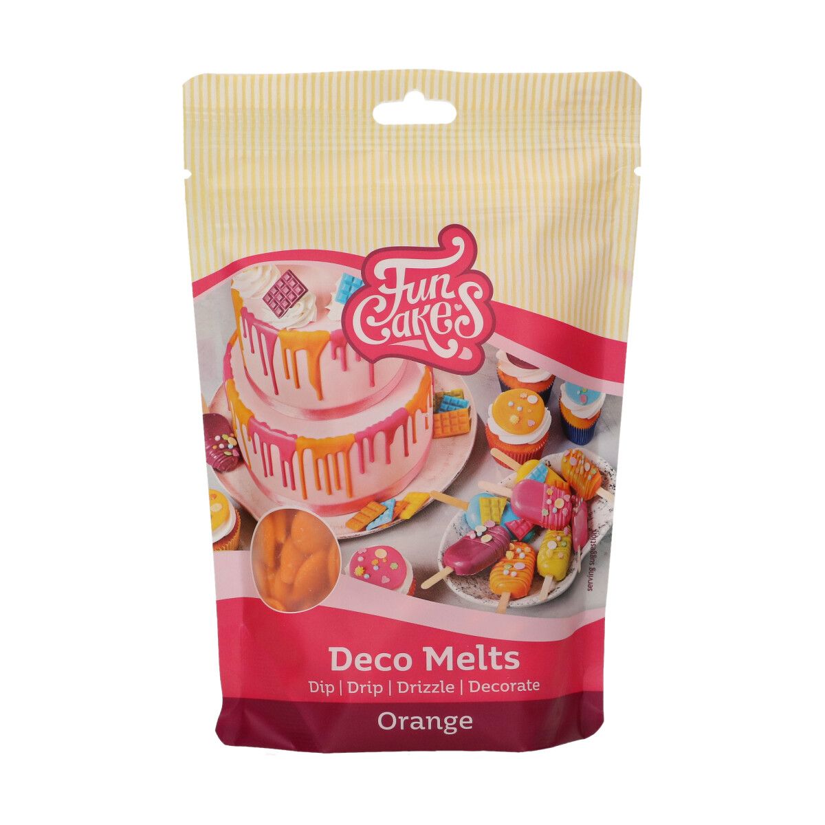 Déco Melts orange FunCakes