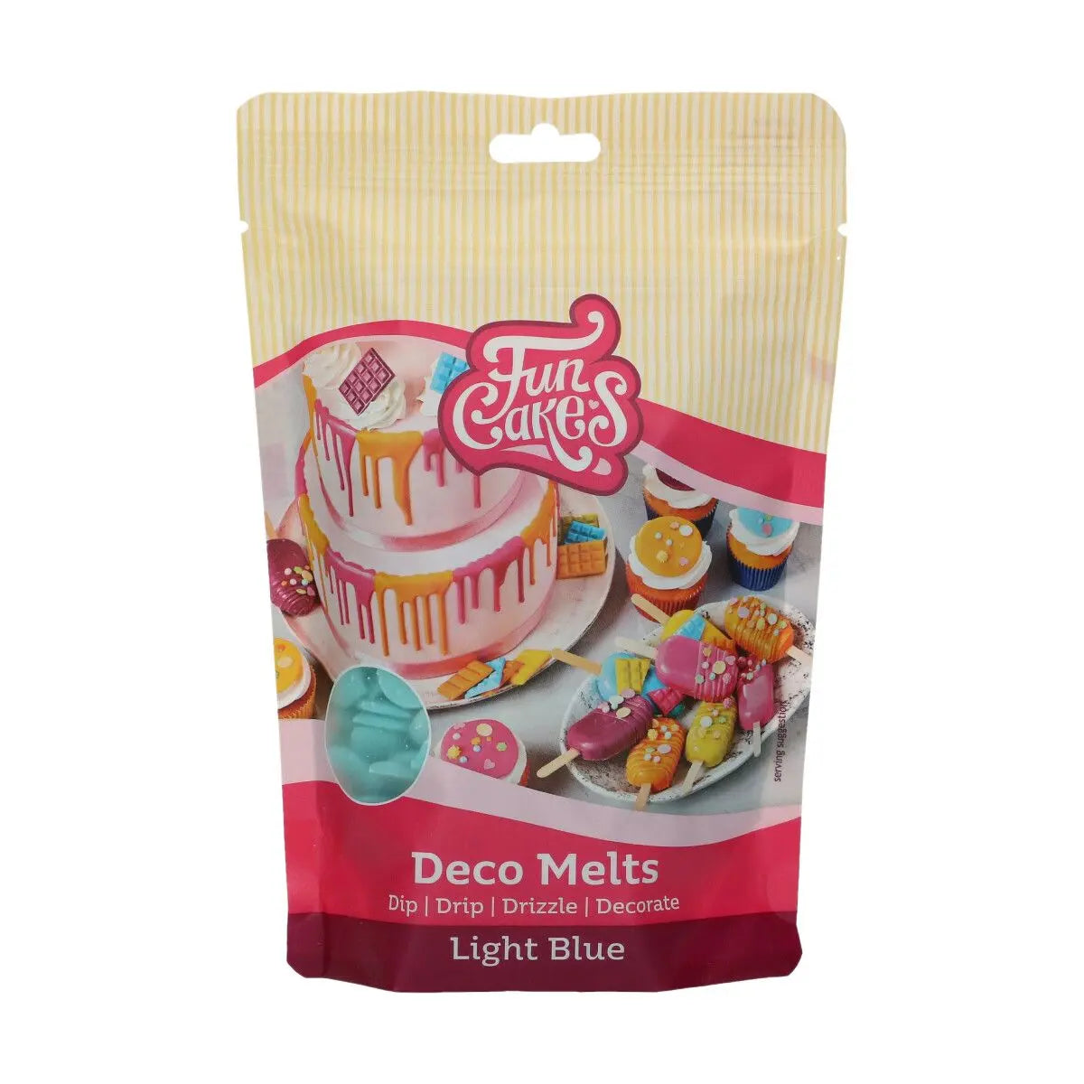 Déco Melts bleu ciel FunCakes