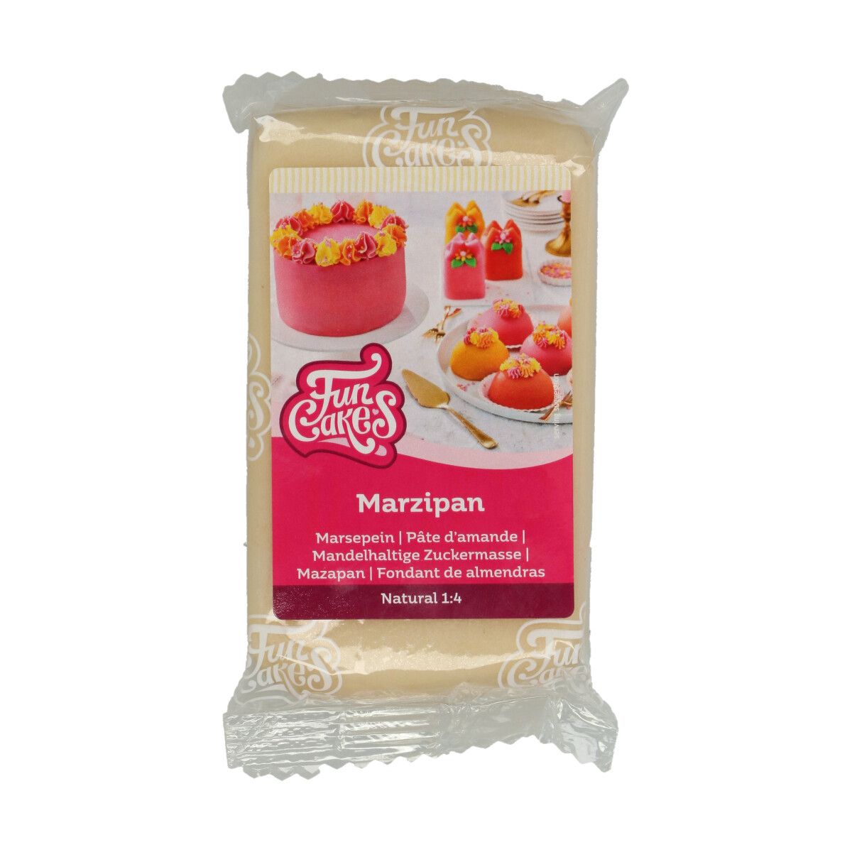 Pâte d'amandes naturelle FunCakes