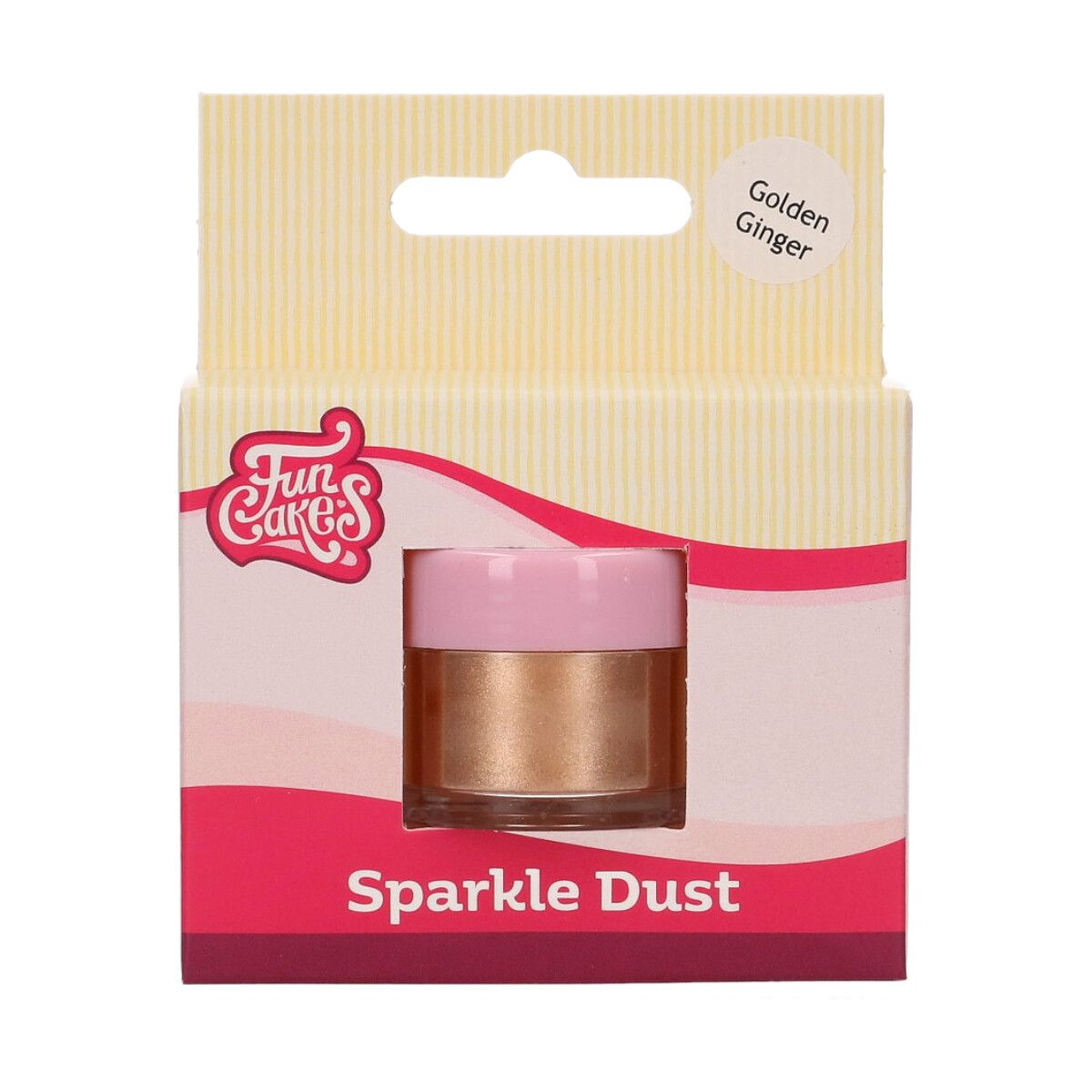 Poudre scintillante bronze or FunCakes