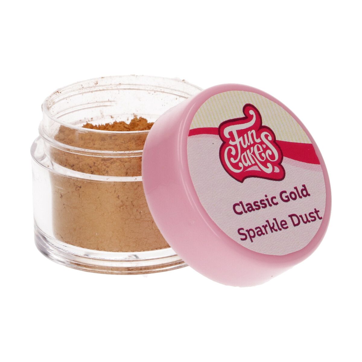 Poudre scintillante or FunCakes
