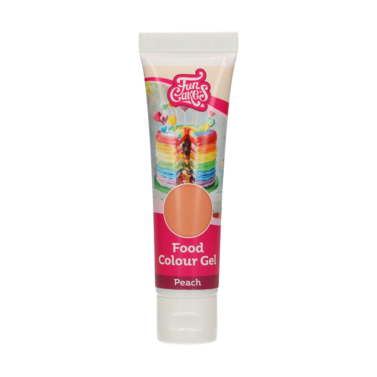 Colorant gel pêche FunCakes