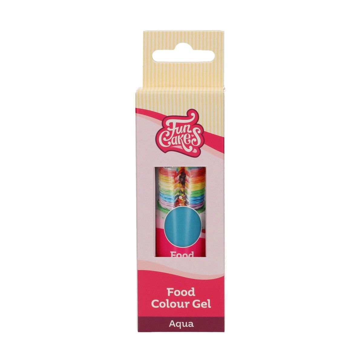 Colorant gel bleu aqua FunCakes