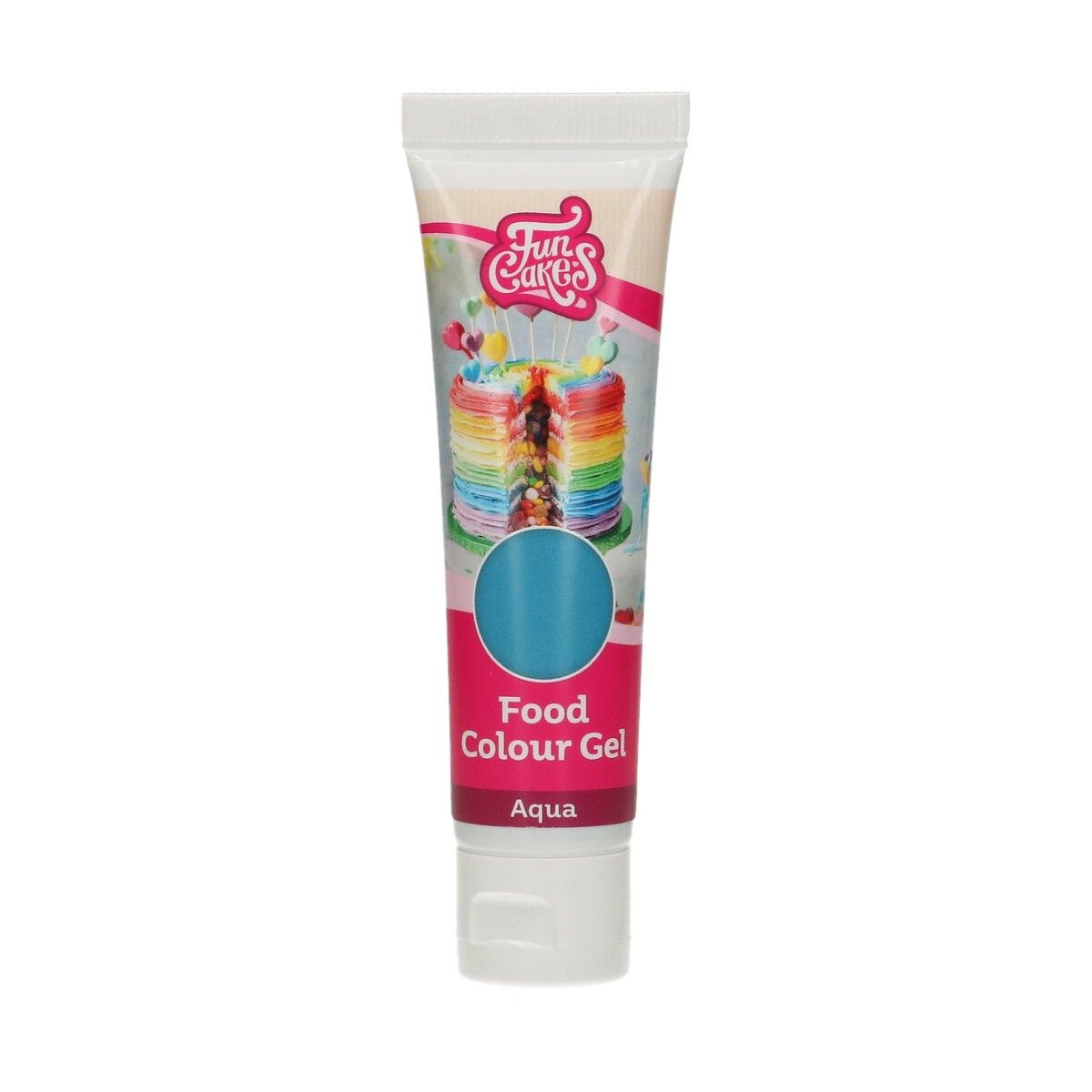 Colorant gel bleu aqua FunCakes