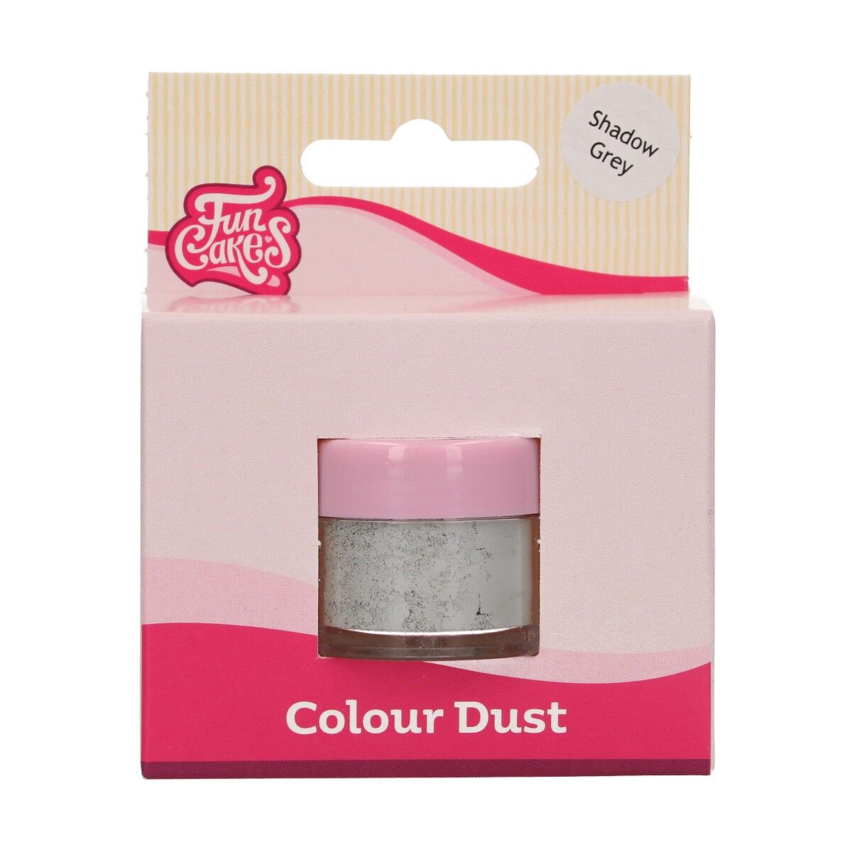 Colorant en poudre Colour Dust gris FunCakes