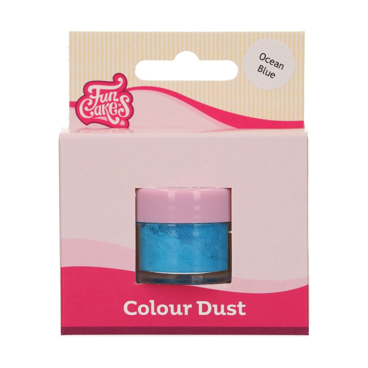 Colorant en poudre bleu océan FunCakes
