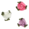 Décors en sucre Roses et feuilles x16 Funcakes