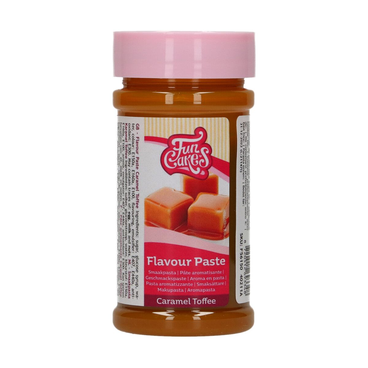 Pâte aromatisante caramel toffee 100 g FunCakes