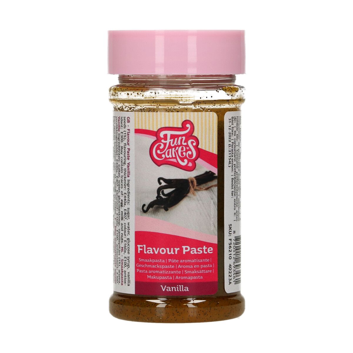Pâte aromatisante vanille 100 g FunCakes