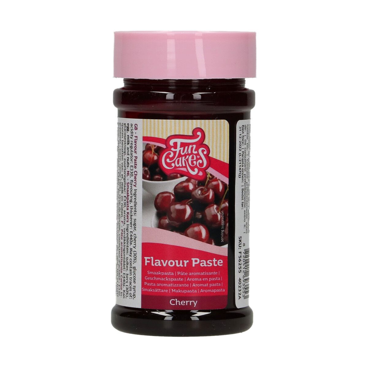 Pâte aromatisante cerise 120 g FunCakes