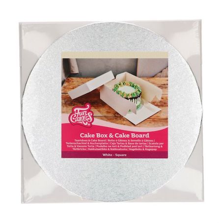 Boîte à gâteau avec cake board FunCakes