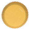 Caissettes à cupcakes Jaunes Funcakes x48