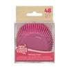 Caissettes à cupcakes Rose Funcakes x48
