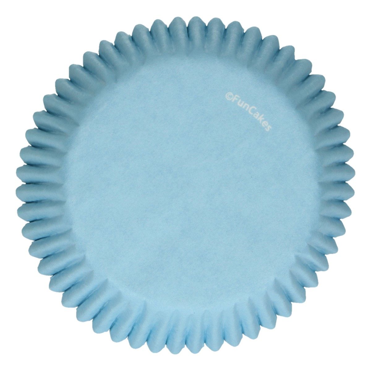Caissettes à cupcakes bleu clair x48 FunCakes