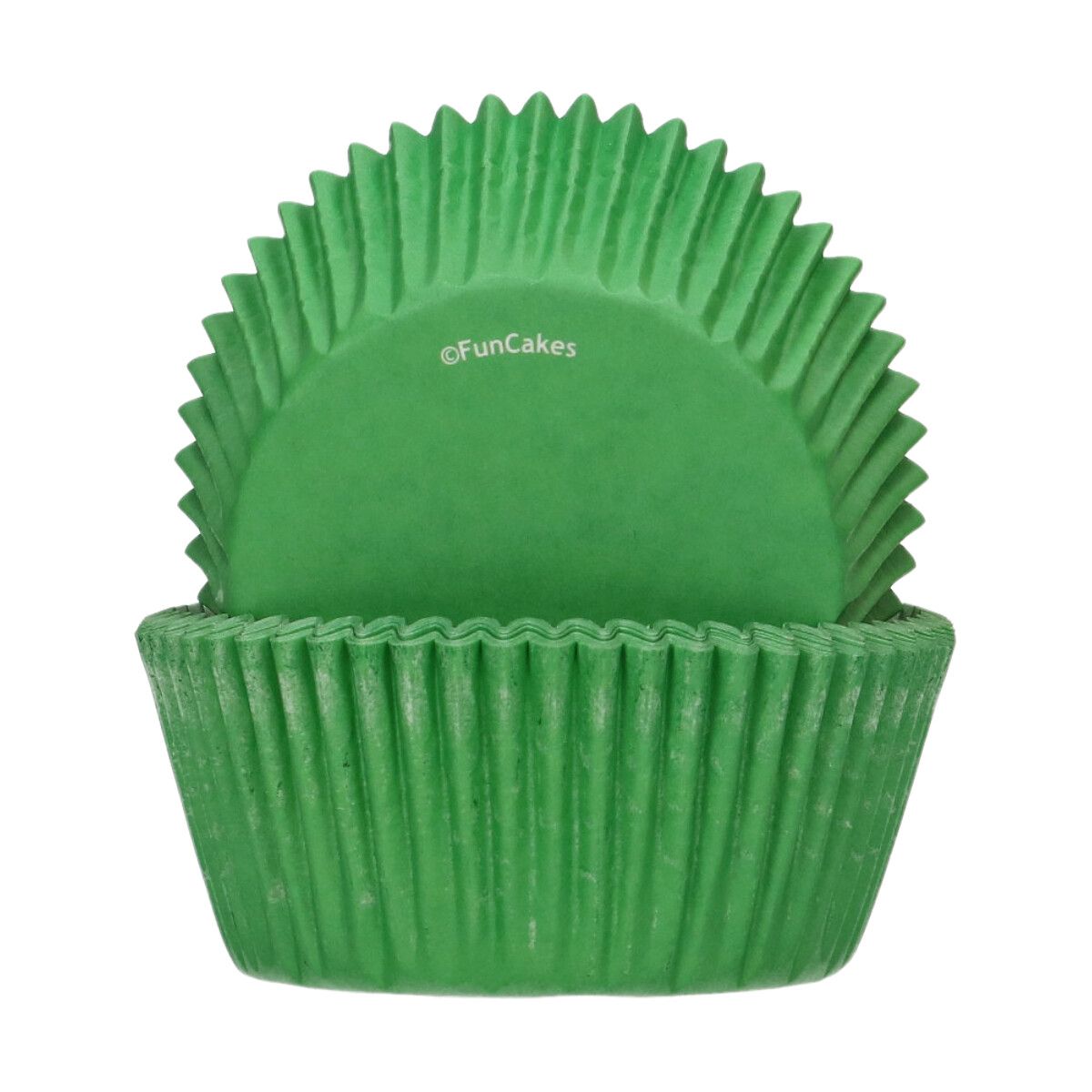 Caissettes à cupcakes vert gazon x48 FunCakes