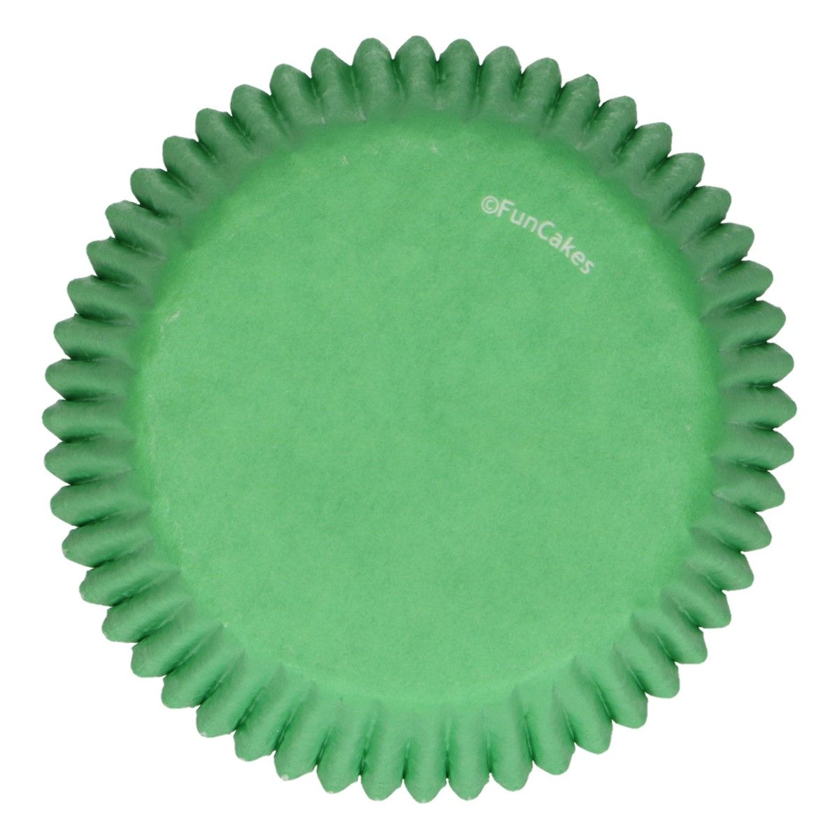 Caissettes à cupcakes vert gazon x48 FunCakes