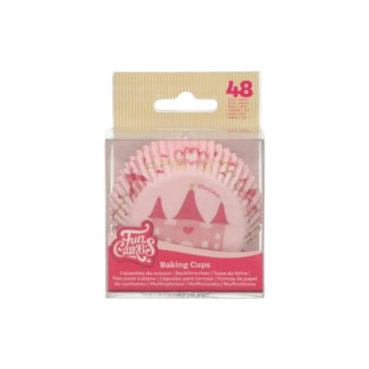 Caissettes à cupcakes Princesse x48 FunCakes