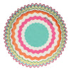Caissettes à cupcakes Chevrons colorés Funcakes x48