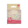 Caissettes à cupcakes Paillettes Funcakes x48