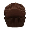 Caissettes à cupcakes Marron Funcakes x48