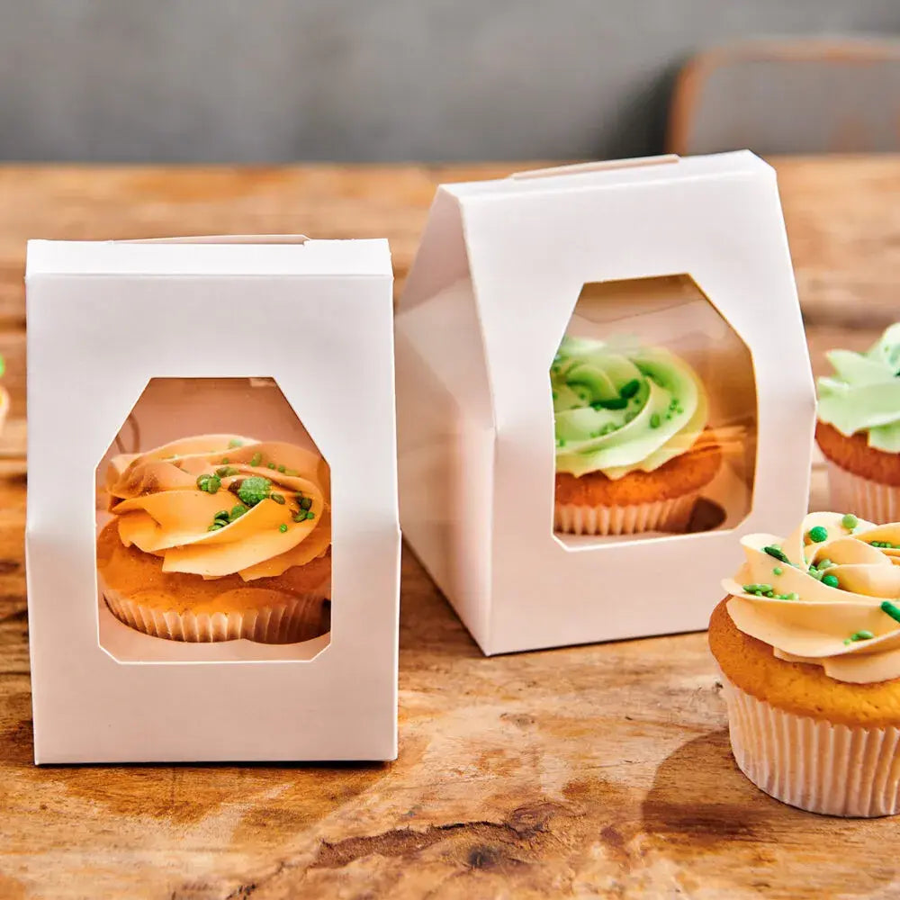 Boîte à fenêtre pour 1 cupcake x25 FunCakes