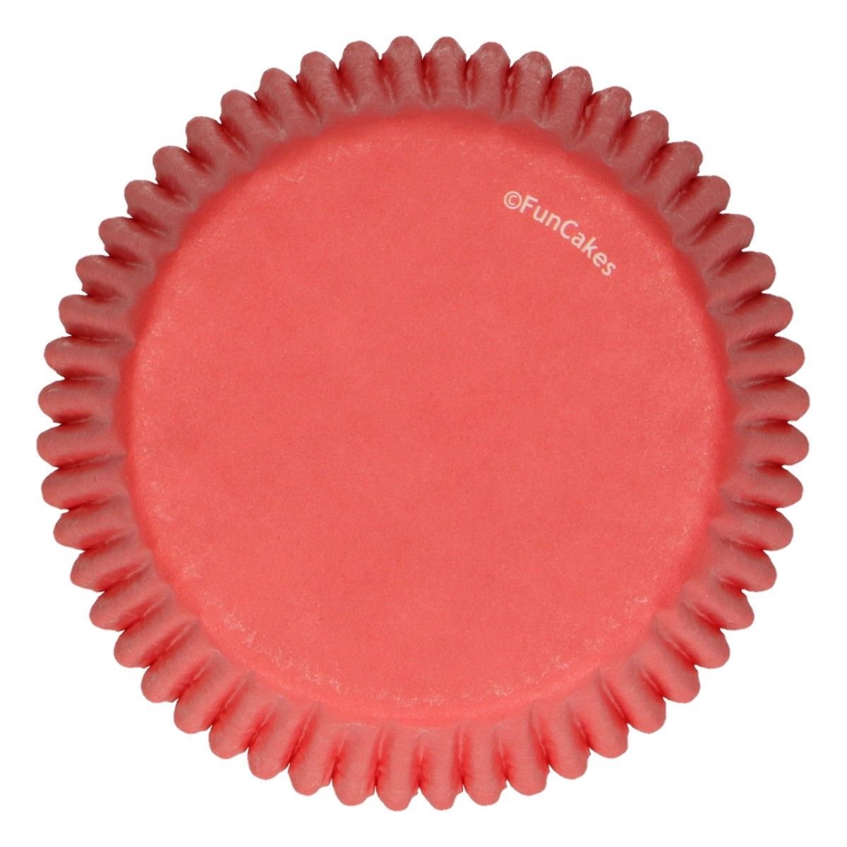 Caissettes à cupcakes rouges x48 FunCakes