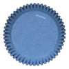 Caissettes à cupcakes Bleu roi Funcakes x48