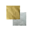 Feuille d'emballage Argent/Or