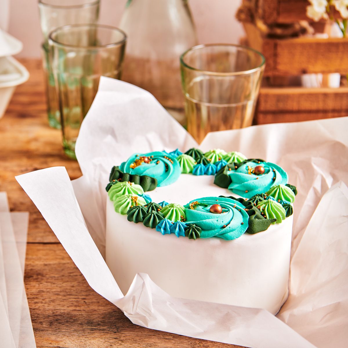 Feuilles de papier sulfurisé bento cake x50 FunCakes