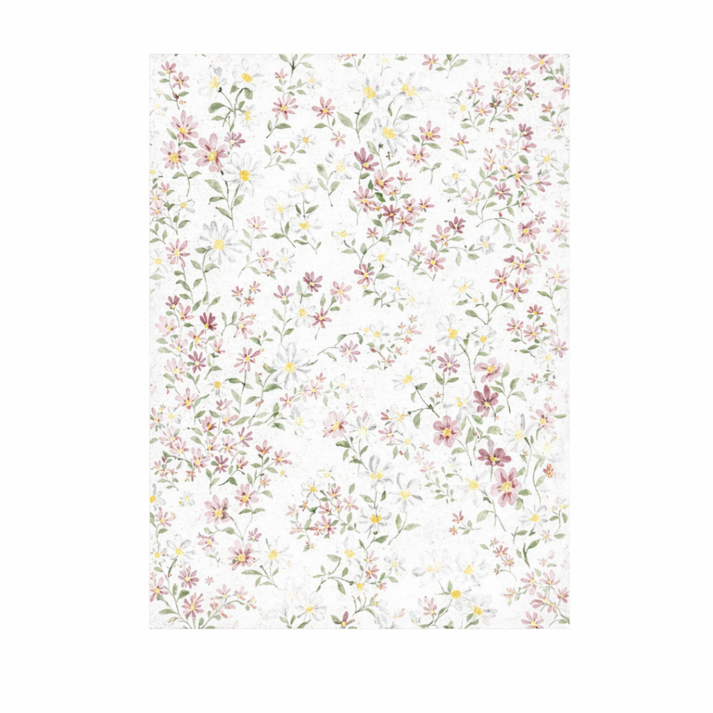 Feuille alimentaire motif Floral