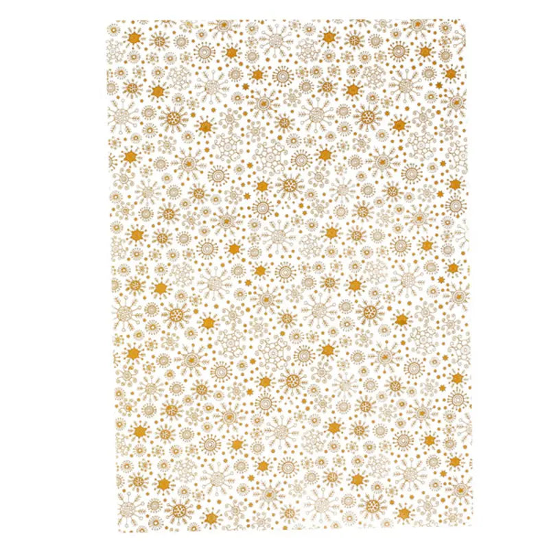 Feuilles de transfert chocolat flocons Patisdecor